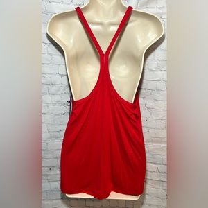 ZYIA Red Daphne Tank Size Large